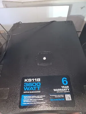 QSC KS118 18  3600 Watt Active Subwoofer • $1400