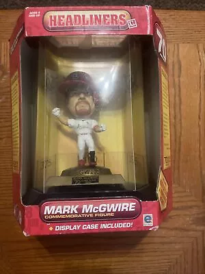 Headliners XL MARK MCGWIRE 70 Home Runs Figure With Display Case ~ COA Included • $29.99