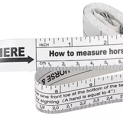 2.42m Horse Weight Tape Bust Weight Body Length Horse Measuring Stick For • £12.15