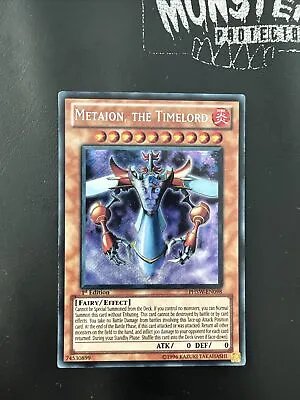 Yugioh Metaion The Timelord Secret Rare Phsw-en098 1st Edition  • $5.59