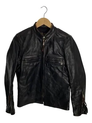 BUCO Horsehide Single Riders Jacket 38 Size Black • $1509