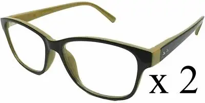 2 PAIR Foster Grant Kinsey Reading Glasses 1.25 1.50 1.75 2.00 2.50 2.75 3.25 • $11.66