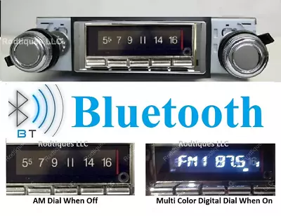 1970-72 Monte Carlo Bluetooth Stereo Radio Multi Color Display USA 740 • $369