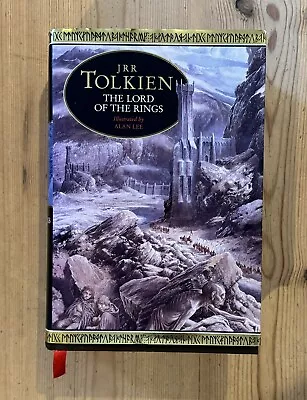 The Lord Of The Rings Trilogy Hardback Book - J.R.R. Tolkien Alan Lee • £9.99