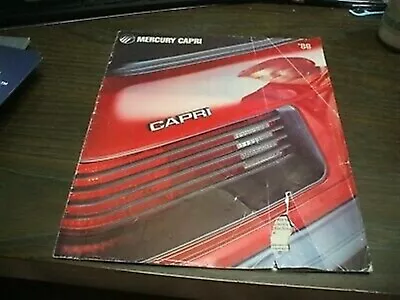 1986 MERCURY CAPRI Brochure • $12.94