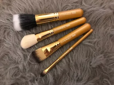 RARE MAC Heirlooms Collection: 4 Face Brushes Set 168/187/190/194 Brushes ONLY • $44.33