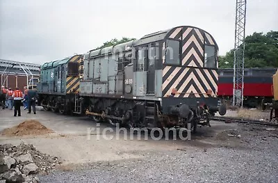 Old Oak Common Depot Class 08 35mm Colour Negative RN347 • £2.99