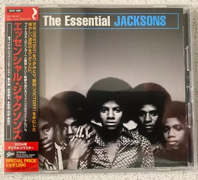 The Jacksons – The Essential Jacksons (CD) JAPAN OBI EICP-1360 !!! • $37.86