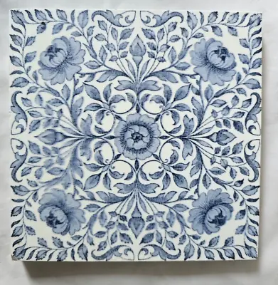 Gorgeous Floral Minton Antique 6 Inch Tile • £34