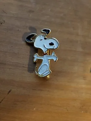 OLD Vintage Snoopy Happy Dance Pin Metal Enamel United Features Peanuts  • $17.99