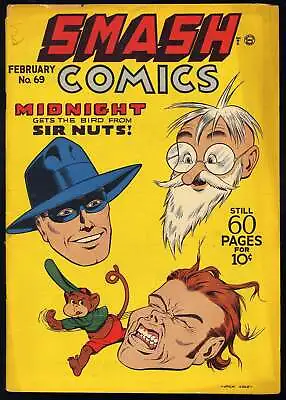 Smash Comics #69 Quality Comics 1947 (VG+) Golden Age HTF! L@@K! • $114.99