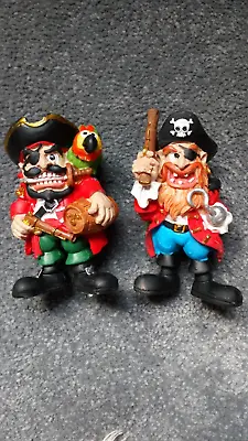 Pirate Figures (set Of 2) For Cake Decorating Or Keepsake • £4.75