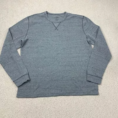 Sonoma Goods For Life Waffle Knit Thermal Shirt Men's XXL Long Sleeve Gray • $14.99