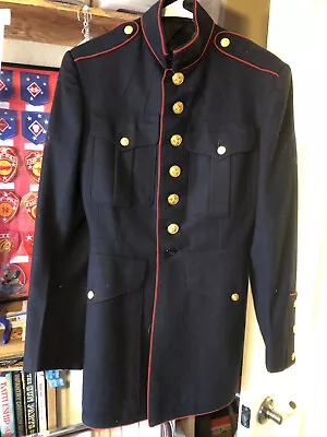 US Marine Corps Dress Blue Uniform Wool Blouse • $15.99