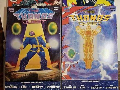 The Thanos Quest Marvel Comics Vol. 1 Issues 1 & 2  (1990) • $19.99