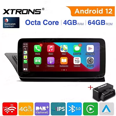 OBD+ 10.25  Android 12 8-Core Car Stereo GPS 64G For Audi A4 S4 A5 S5 Multimedia • $399.99