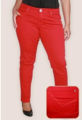 ♡ NWOT Torrid Z Cavaricci Red Skinny Jeans Plus Size 12 • $8.74