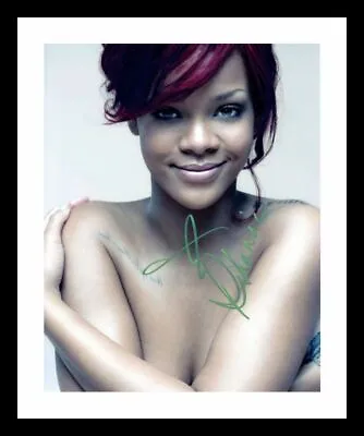 £19.99 • Buy Rihanna Autograph Signed & Framed Photo 15