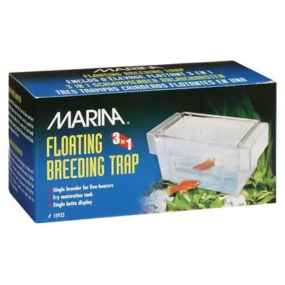 Marina 3 In 1 Floating Fish Tank Aquarium Fish Breeding Fry Trap • £2.79