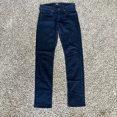 Paige Men's 28x32 Lennox Skinny Fit Jeans Dark Wash Stretch Straight Leg Denim • $26.10