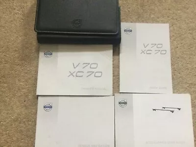 Volvo V70 Xc70 Owners Manual Inc Nav Handbook & Wallet (2013 - 2017) Fast Post • $42.93