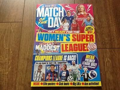 MATCH OF THE DAY No 660 August 2022 ERLING HAALAND MAN CITY WOMEN'S SUPER LEAGUE • £3.99