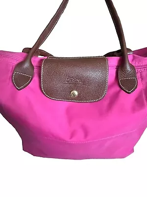 Longchamp Le Pliage Large Shoulder Tote Bag Pink • $60