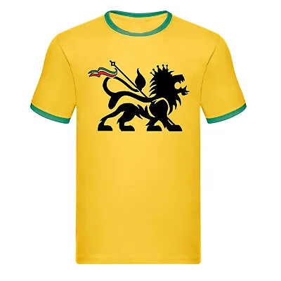 Lion Of Judah T-Shirt Reggae Rasta Bob Marley Jamaica • £12.95