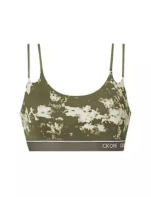 Calvin Klein CK One Bralette Bra 000QF6336E Womens Adjustable Strap Bralettes • £16