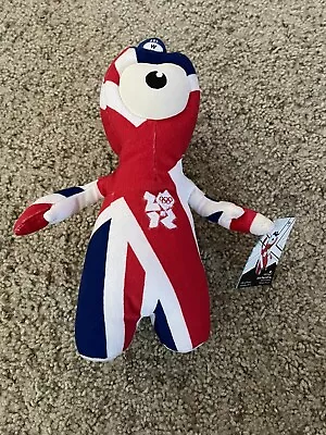 New Plush Union Flag Wenlock London Olympics 2012 With Tags 11  Mascot • $20