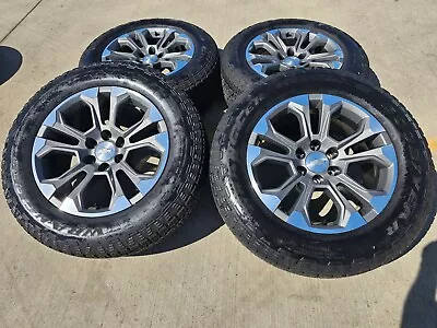 20  Chevy Tahoe Silverado OEM Wheels Rims 95417 Tires GMC Yukon 2022 2023 2024 • $1399