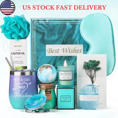 Mother's Day Gifts For Mom Her Wife Relaxing Spa Gift Basket Set Bath And Body • $17.95