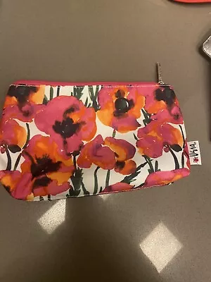 Artist Vera Neumann Poppies Flowers For Clinique Beauty Makeup  Case Bag • $8