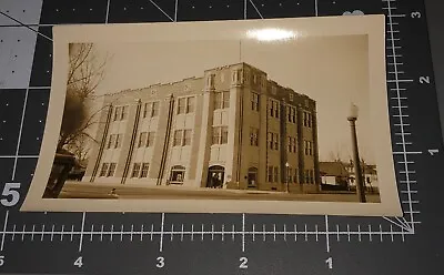 Billings MT Montana Normal School Telephone Building Vintage Snapshot PHOTO • $18.95