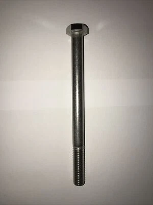 £3.99 • Buy M12x150 A4 Marine Grade Stainless Steel Hex Bolt Partial Threaded