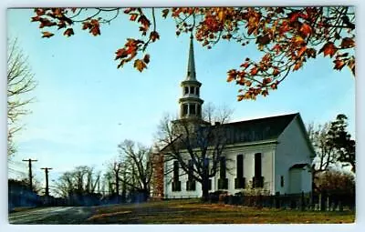 MENDHAM NJ New Jersey ~ FIRST PRESBYTERIAN CHURCH 1965 Morris County Postcard • $6.78