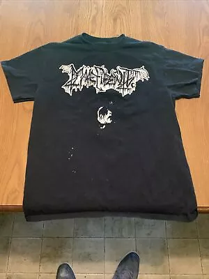 Maleficent Shirt Medium Black Metal • $10