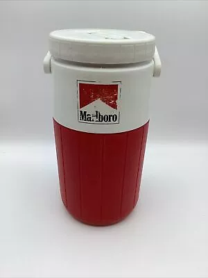 Coleman 2 Qt 1/2 Gallon Marlboro  Water Jug Thermos Cooler Vintage • $9.99