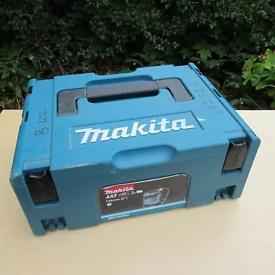 EMPTY Makita Stacking Carry Case Blue Plastic Tool Box Organiser • £25