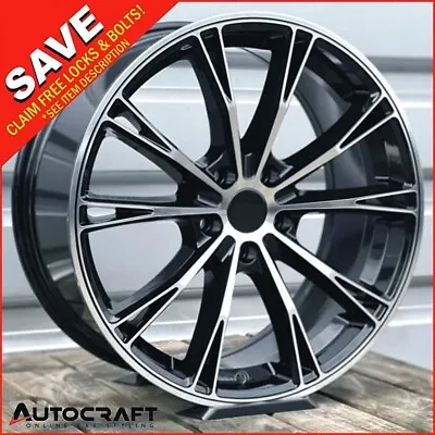 22  ABT BMF STYLE ALLOY WHEELS X4 - TYRES Fits : AUDI A7 A8 Q5 Q7 • £795