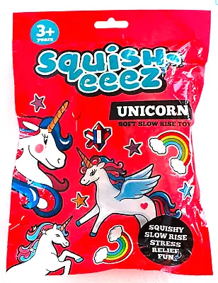 Squish-eeez - Unicorn - Squishy Slow Rise Stress Relief Fun Toy - Brand New • $9.56