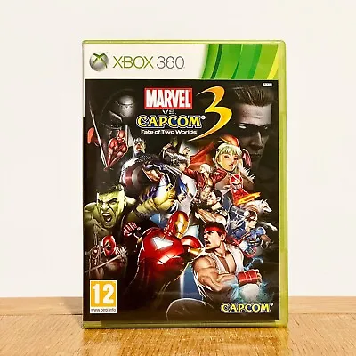 Marvel Vs Capcom 3 (Microsoft Xbox 360 2011) Complete With Manual • £8