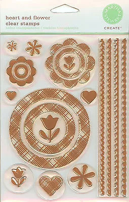 Unmounted Clear Rubber Stamps Set Martha Stewart Crafts New Frames & Borders  • $9.02