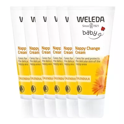 Weleda Calendula Nappy Change Cream 75ml Pack Of 6 • £39.99