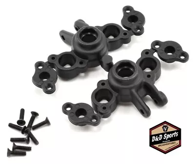 RPM 73162 Axle Carriers Black Traxxas 1/16 Slash E-Revo • $12.95