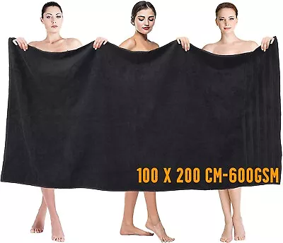 Extra Large  Super Jumbo Bath Sheet Towel 100% Egyptian Cotton XL Bath Sheets  • £8.25