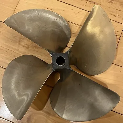 Acme 644 Four Blade Brass Propeller 1-1/8  Keyed Bore 13.25  X 16  VR • $459