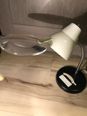 Vintage Big Eye High Intensity Magnifier Desk Lamp • $119.99