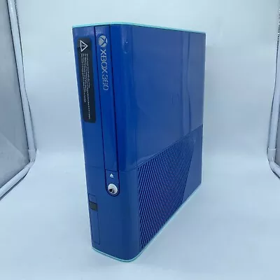 Xbox 360E 1538 500GB Blue Teal Special Limited Edition Console ONLY TESTED VGC • $99.99