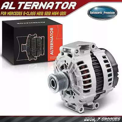 Alternator For Mercedes-Benz ML320 ML350 S350 E350 R350 10-12 3.0L 220 A/12 V CW • $209.99